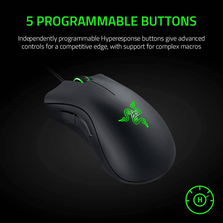 Mouse Razer Deathadder Essential 6400 dpi - Achorao