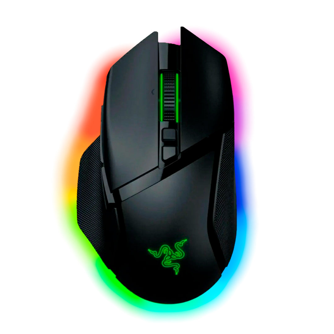 Mouse Razer Basilisk V3 PRO Wireless 35K White DPI 11 Botones 210HORAS - Achorao