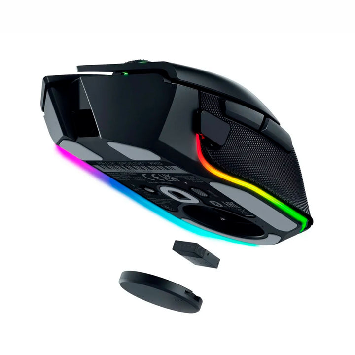 Mouse Razer Basilisk V3 PRO Wireless 35K White DPI 11 Botones 210HORAS - Achorao