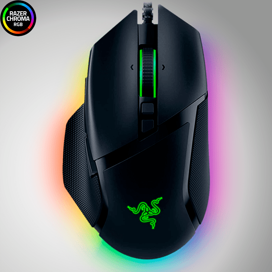 Mouse Razer Basilisk V3 26K DPI FOCUS+ Hyperscroll RGB Black - Achorao