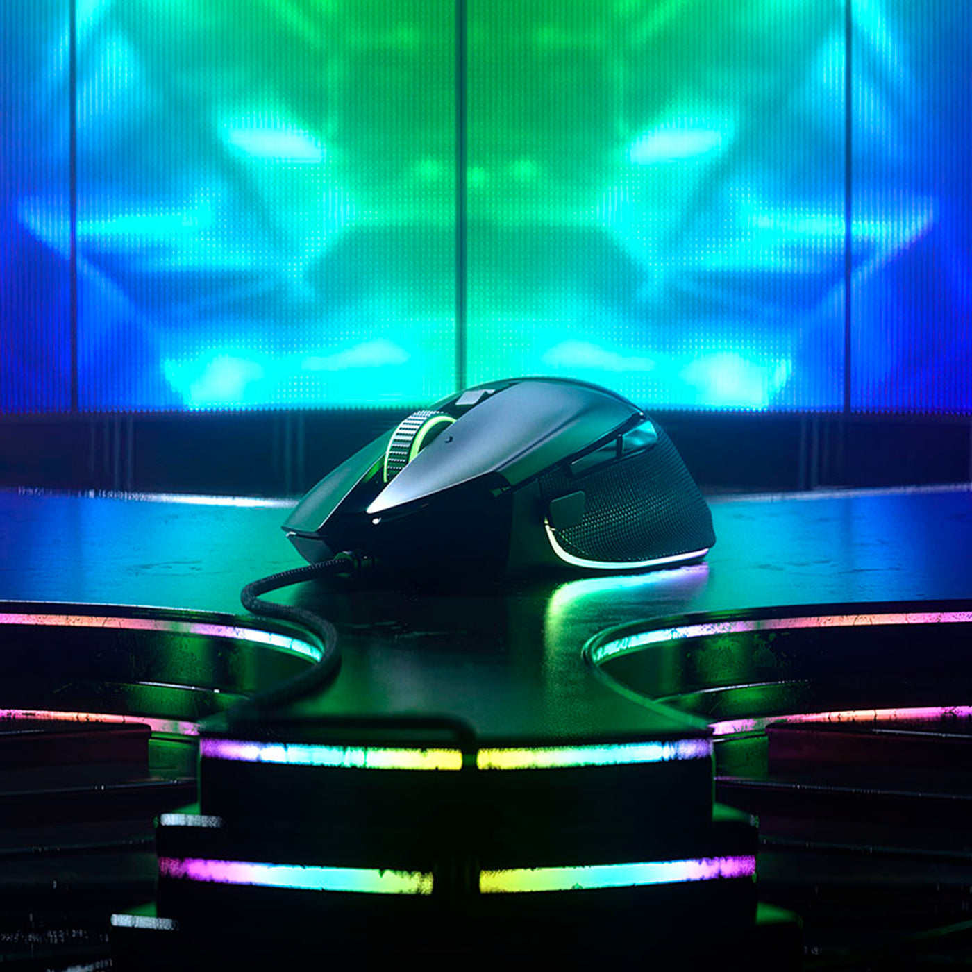 Mouse Razer Basilisk V3 35k DPI Switch Optico 90M 11 Zonas Chroma Black - Achorao