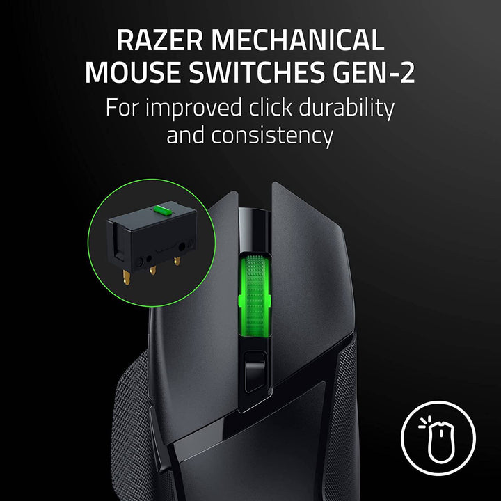 MOUSE RAZER BASILISK V3 X HYPERSPEED WIRELESS CHROMA - Achorao