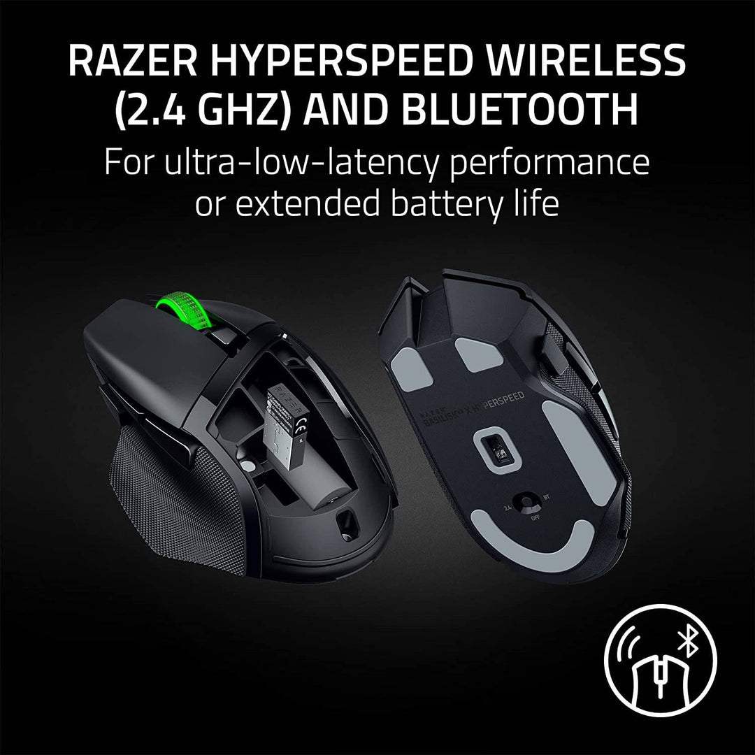MOUSE RAZER BASILISK V3 X HYPERSPEED WIRELESS CHROMA - Achorao