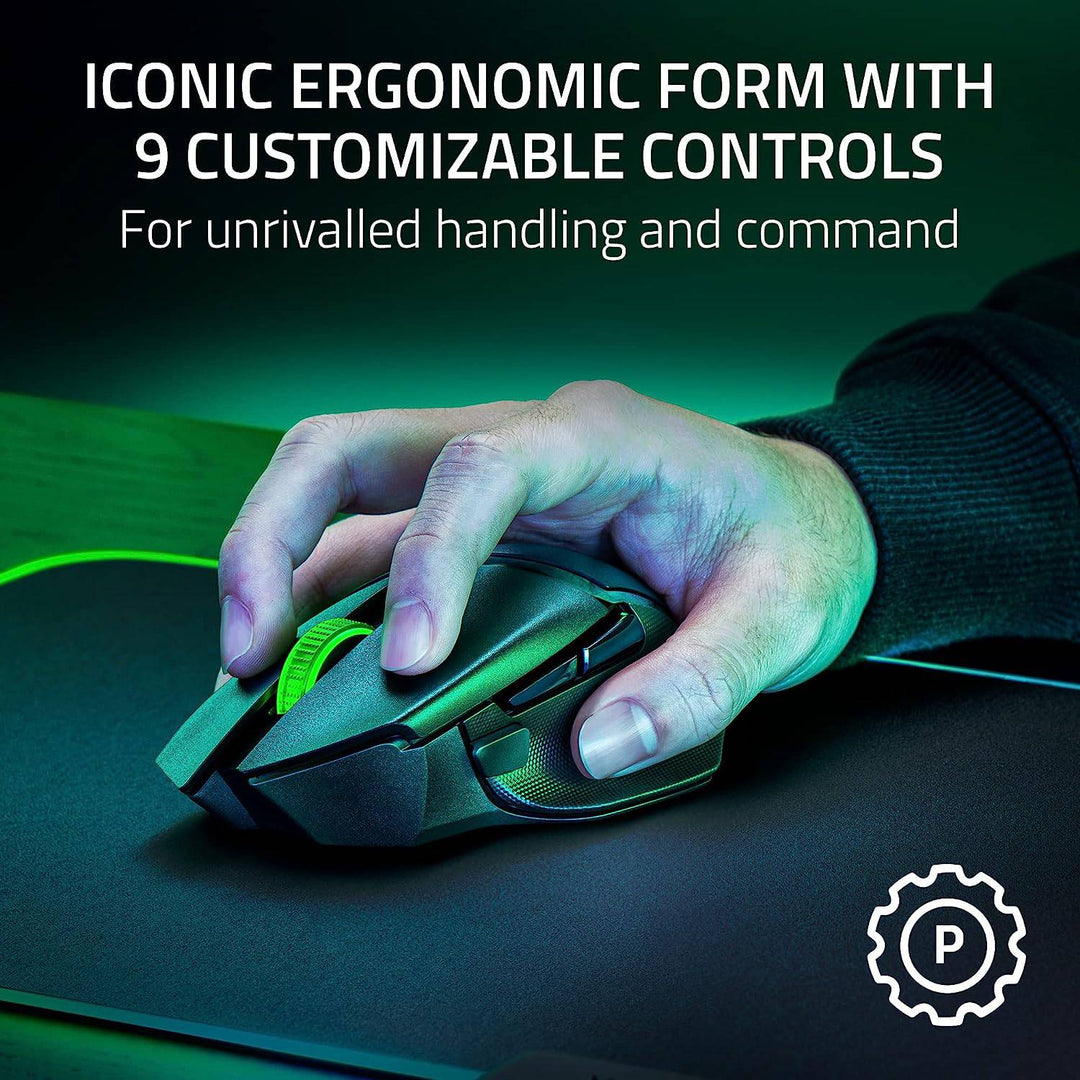 MOUSE RAZER BASILISK V3 X HYPERSPEED WIRELESS CHROMA - Achorao