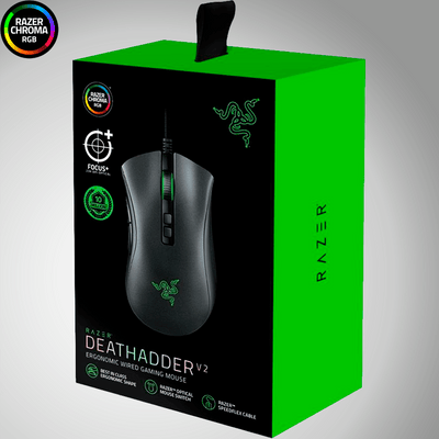 Mouse Razer Deathadder V2 20k DPI Focus +  Optical Switch - Achorao