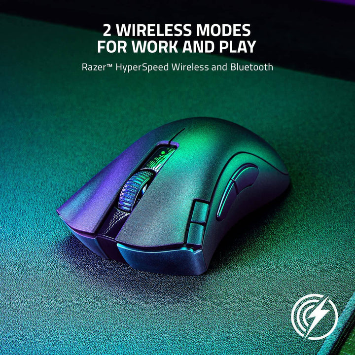 Mouse Razer Deathadder V2 X Inalambrico Hyperspeed 14K DPI - Achorao