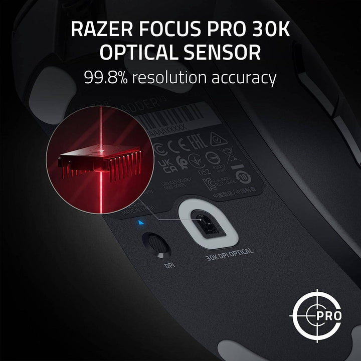Mouse Razer Deathadder v3 30k DPI Focus - Achorao