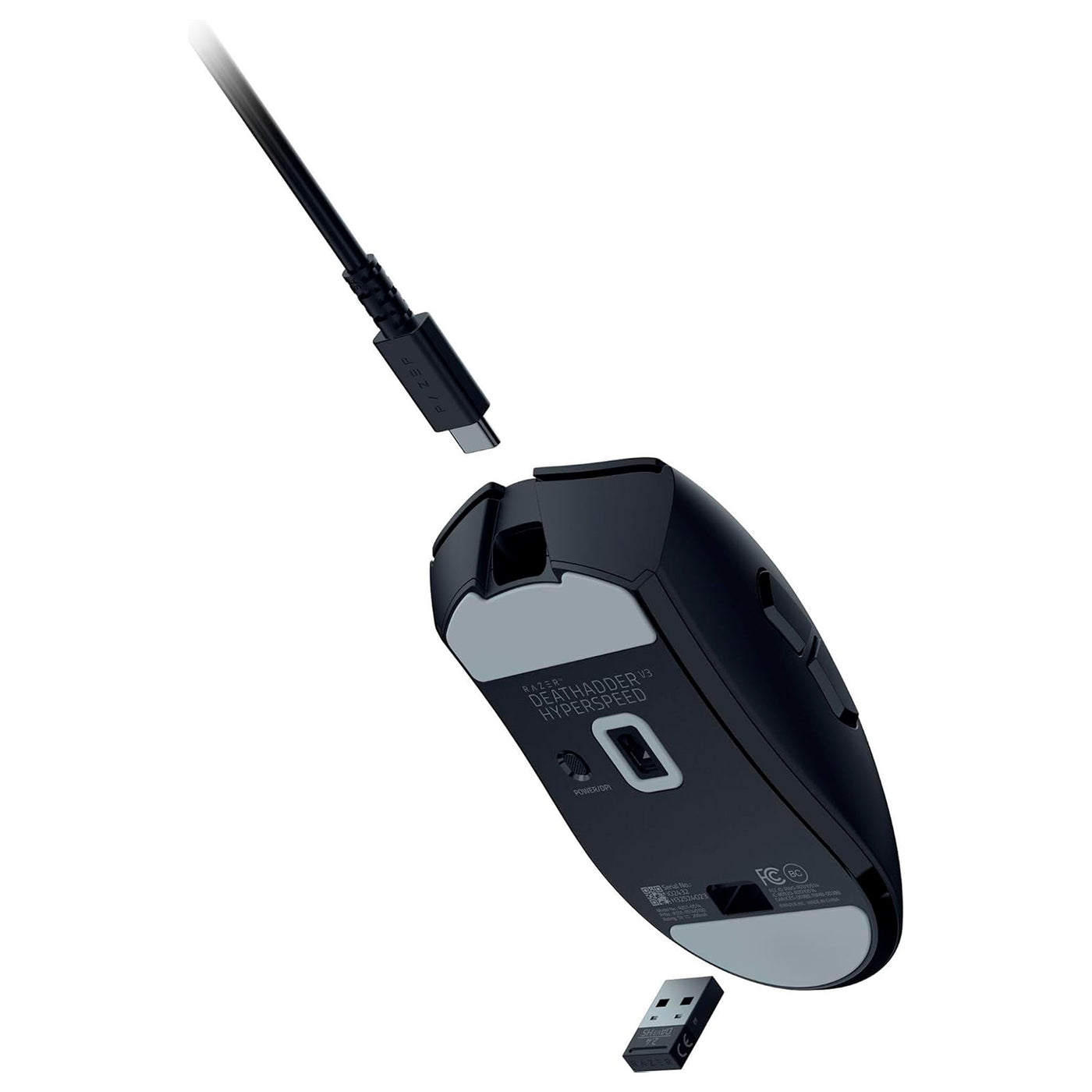 Mouse Razer DeathAdder V3 HyperSpeed Wireless Esports - Achorao