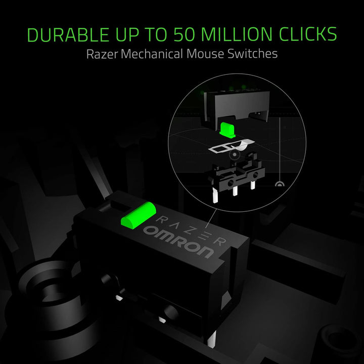 Mouse Razer Naga Trinity 16K DPI MMO MOBA Chroma Lateral Custom - Achorao