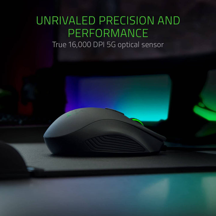 Mouse Razer Naga Trinity 16K DPI MMO MOBA Chroma Lateral Custom - Achorao