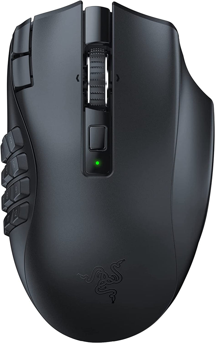 MOUSE RAZER NAGA V2 MMO 30K DPI 19 BOTONES HYPERSPEED WIRELESS - Achorao