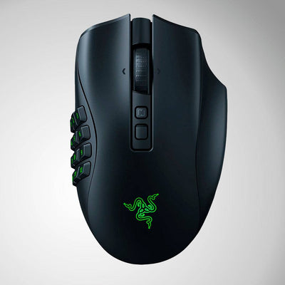 Mouse Razer Naga V2 Pro 30k dpi multi-dispositivo 150h wireless / Bt/ usb-c - Achorao