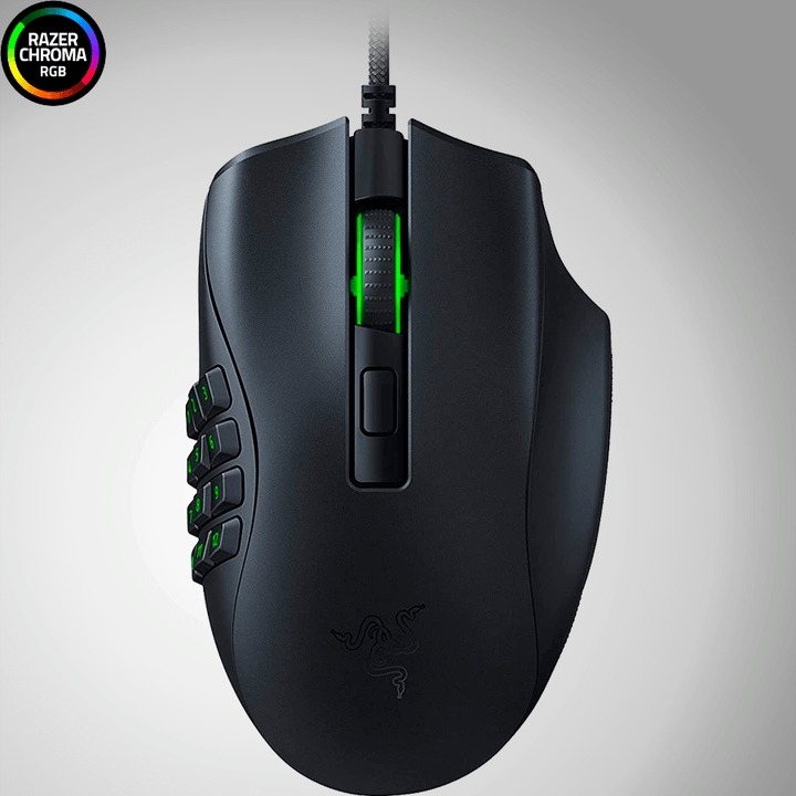 Mouse Razer Naga X 18K DPI 16 botones MMO Chroma - Achorao
