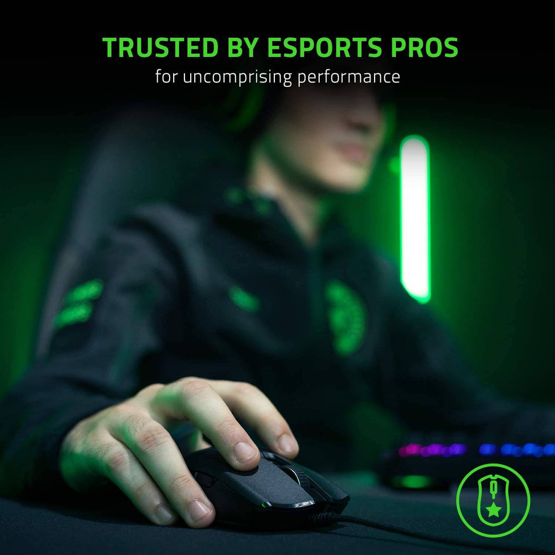 Mouse Razer Viper 8KHZ Focus + Optical Switch Ambidextrous - Achorao