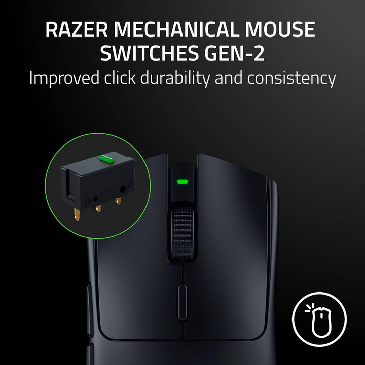 Mouse Razer Viper V3 Hyperspeed 30K DPI Multi-Dispositivo 280H Wireless 90M - Achorao