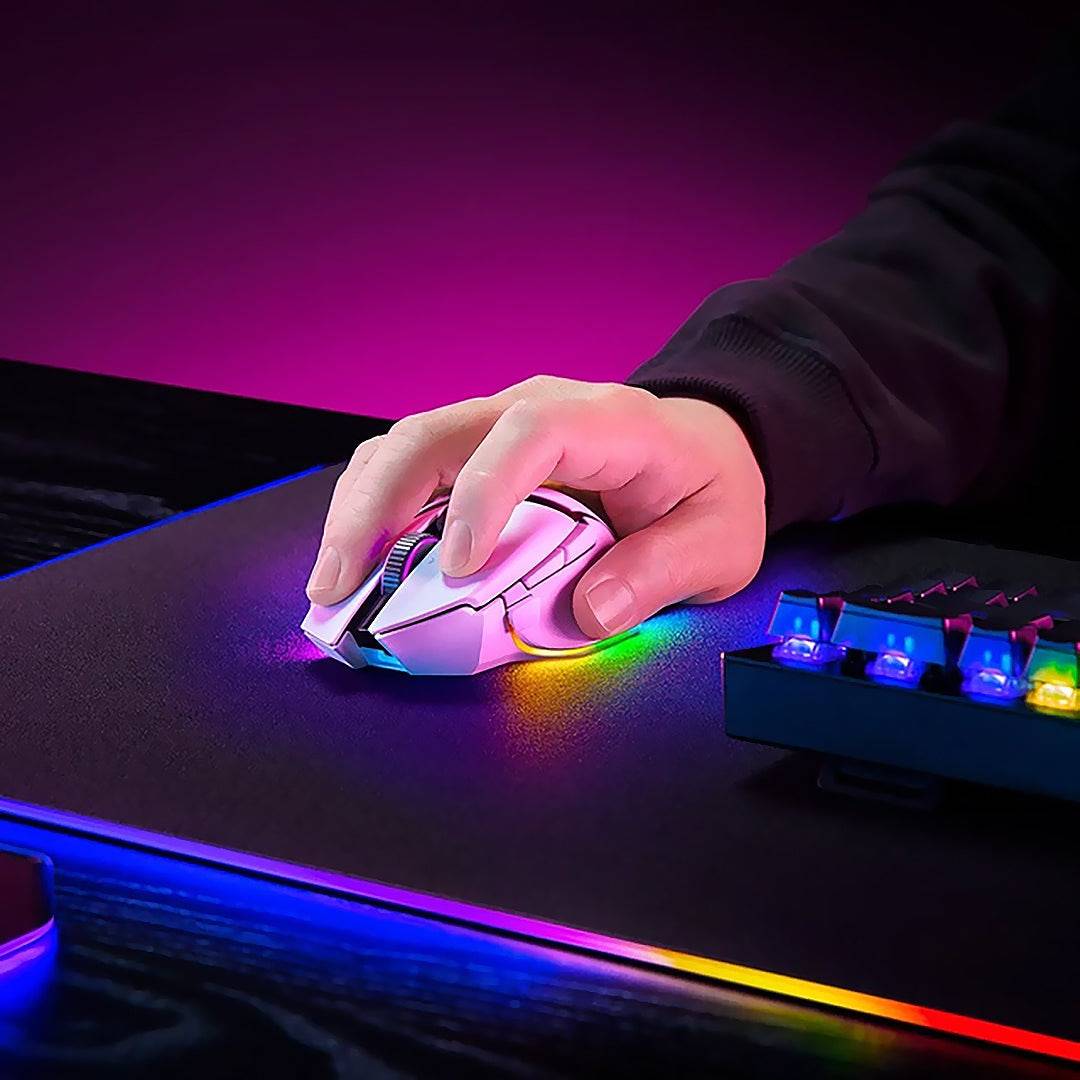 Mouse Razer Basilisk V3 PRO Wireless 30K DPI HyperScroll 11 Botones - Achorao