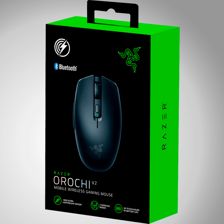 Mouse Razer Orochi V2 Inalámbrico Hyperspeed 18K DPI 2.4Ghz - Achorao