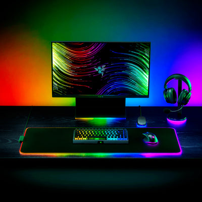 Alfombrilla híbrida para ratón RAZER Strider con tecnología Chroma RGB - Achorao