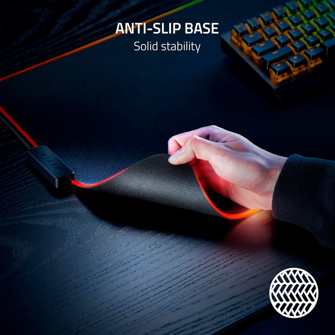 Alfombrilla híbrida para ratón RAZER Strider con tecnología Chroma RGB - Achorao