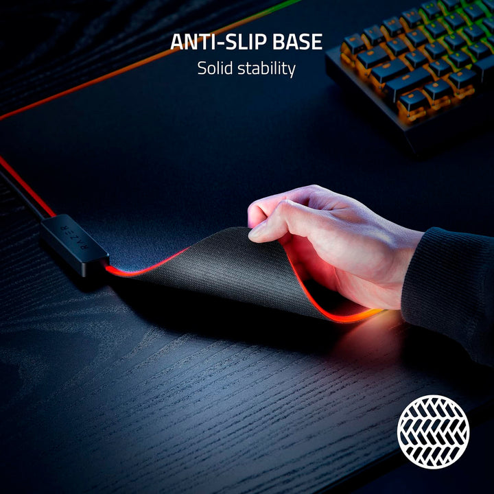 Alfombrilla híbrida para ratón RAZER Strider con tecnología Chroma RGB - Achorao