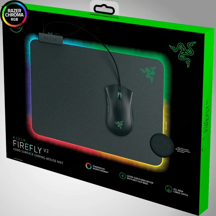 Mousepad Razer Firefly V2 RGB Ultra-Thin Chroma - Achorao