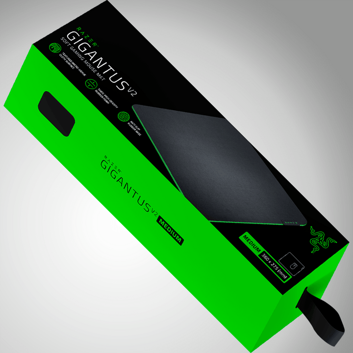 Mousepad Razer Gigantus V2 Tamaño M Tela Soft Black - Achorao