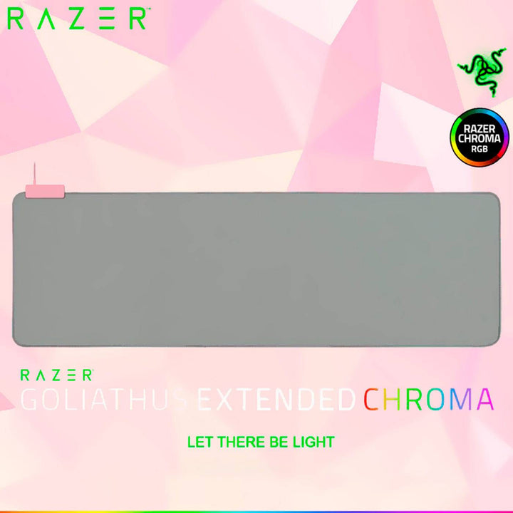 Mousepad Razer Goliathus Chroma Soft Extended Quartz Rosa - Achorao