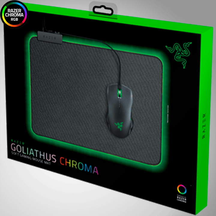 Mousepad Razer Goliathus RGB Chroma Tamaño Standard Soft - Achorao