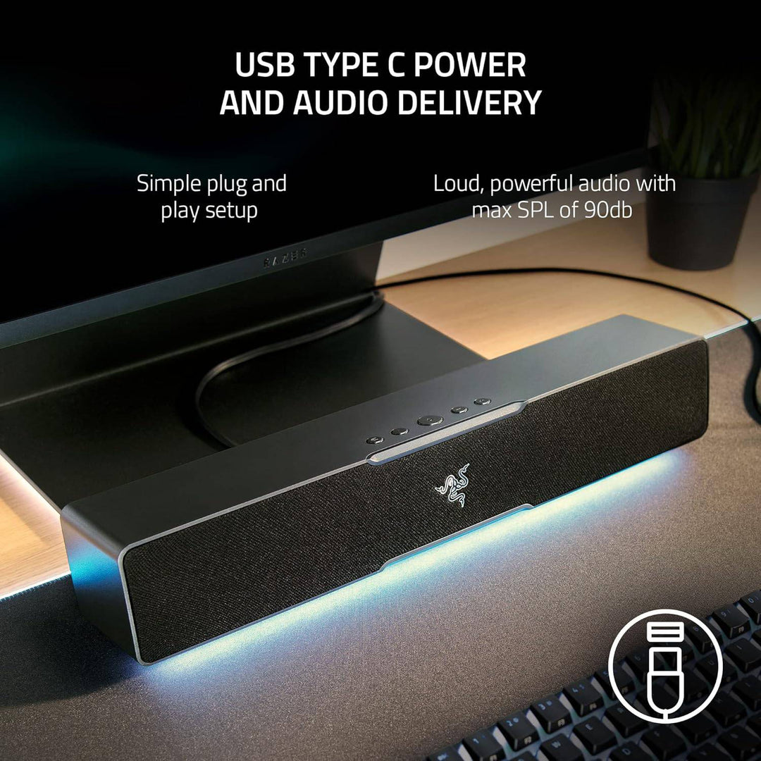 Parlante Razer Leviathan V2 X Sound Bar Sw Bt Thx Chroma - Achorao