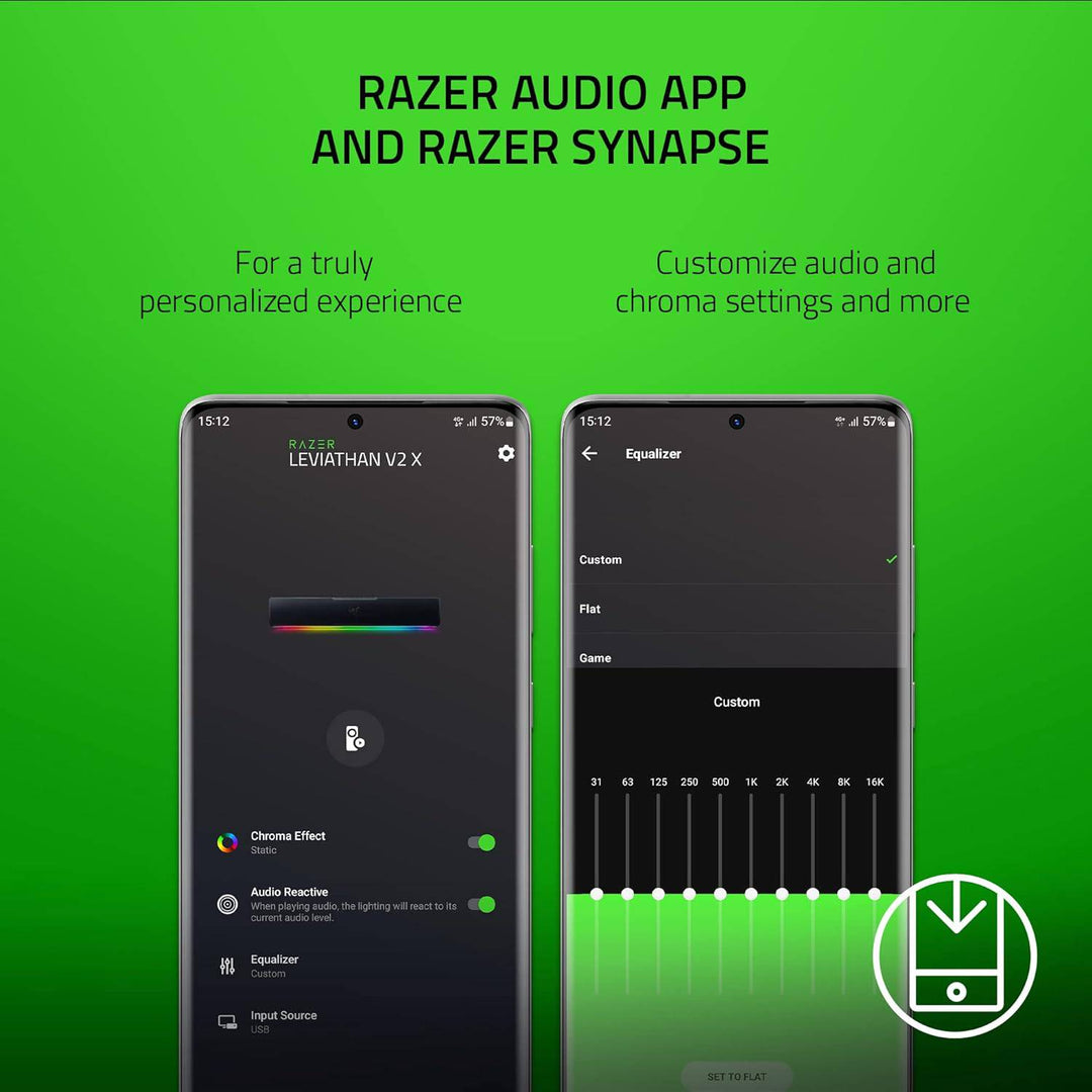 Parlante Razer Leviathan V2 X Sound Bar Sw Bt Thx Chroma - Achorao