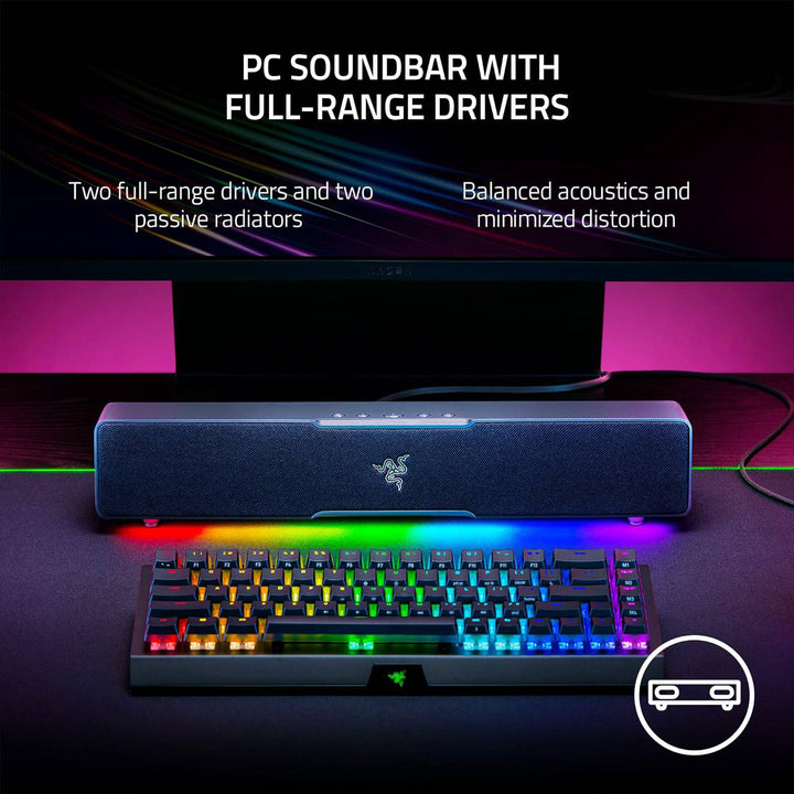 Parlante Razer Leviathan V2 X Sound Bar Sw Bt Thx Chroma - Achorao