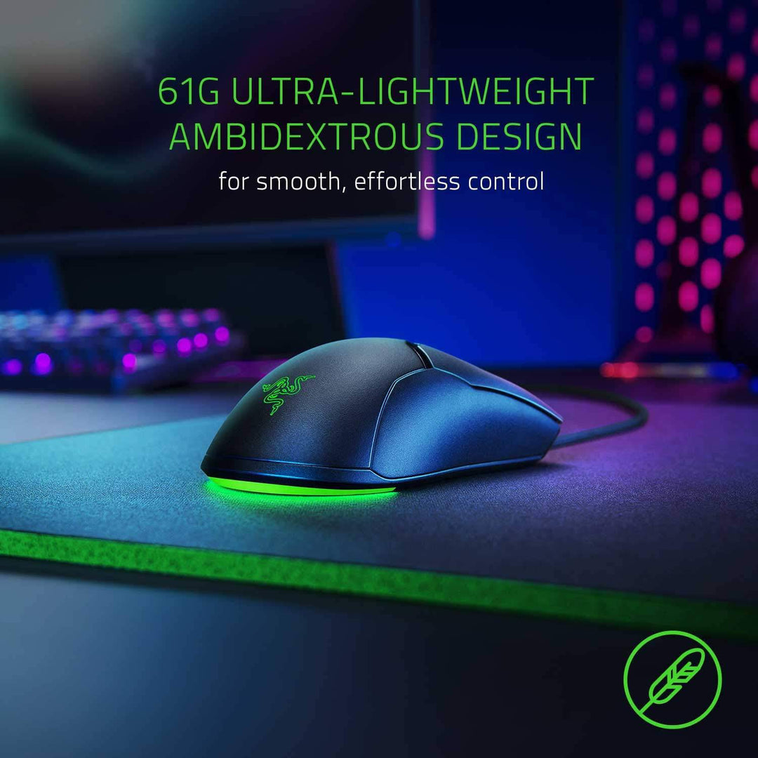 Kit Razer Level Up Bundle Teclado Cynosa Lite + Mouse Viper MIni + Gigantus V2(P163B) - Achorao