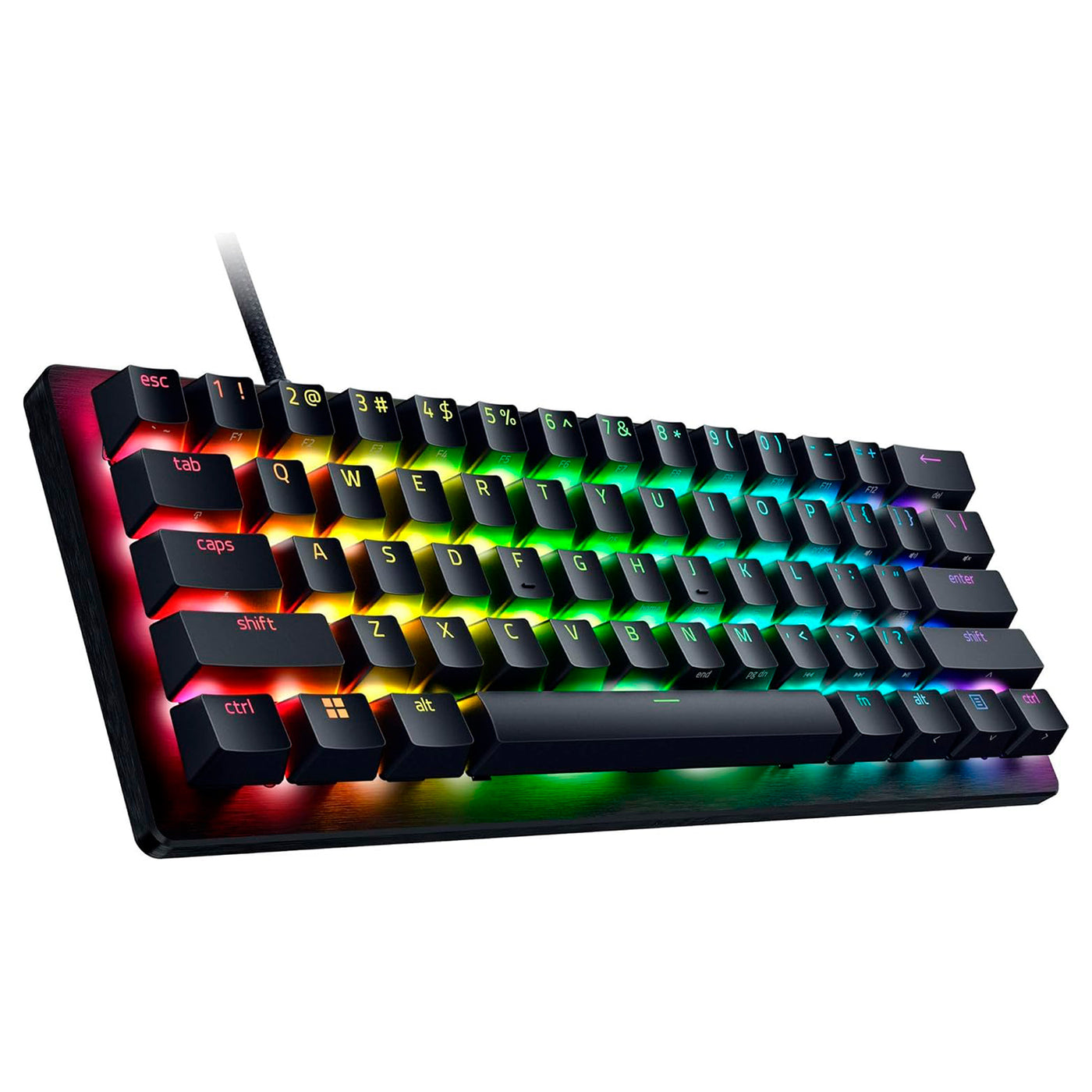Teclado gamer Razer Huntsman v3 pro mini optomecanico switch análogo US Chroma - Achorao