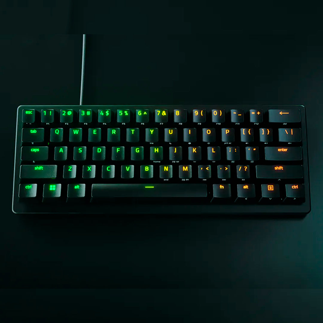 Teclado gamer Razer Huntsman v3 pro mini optomecanico switch análogo US Chroma - Achorao