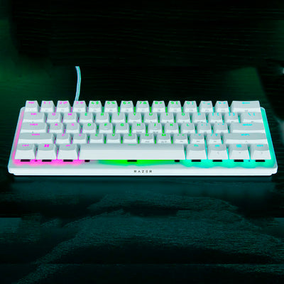 Teclado gamer Razer Huntsman v3 pro mini optomecanico switch análogo US Chroma - Achorao