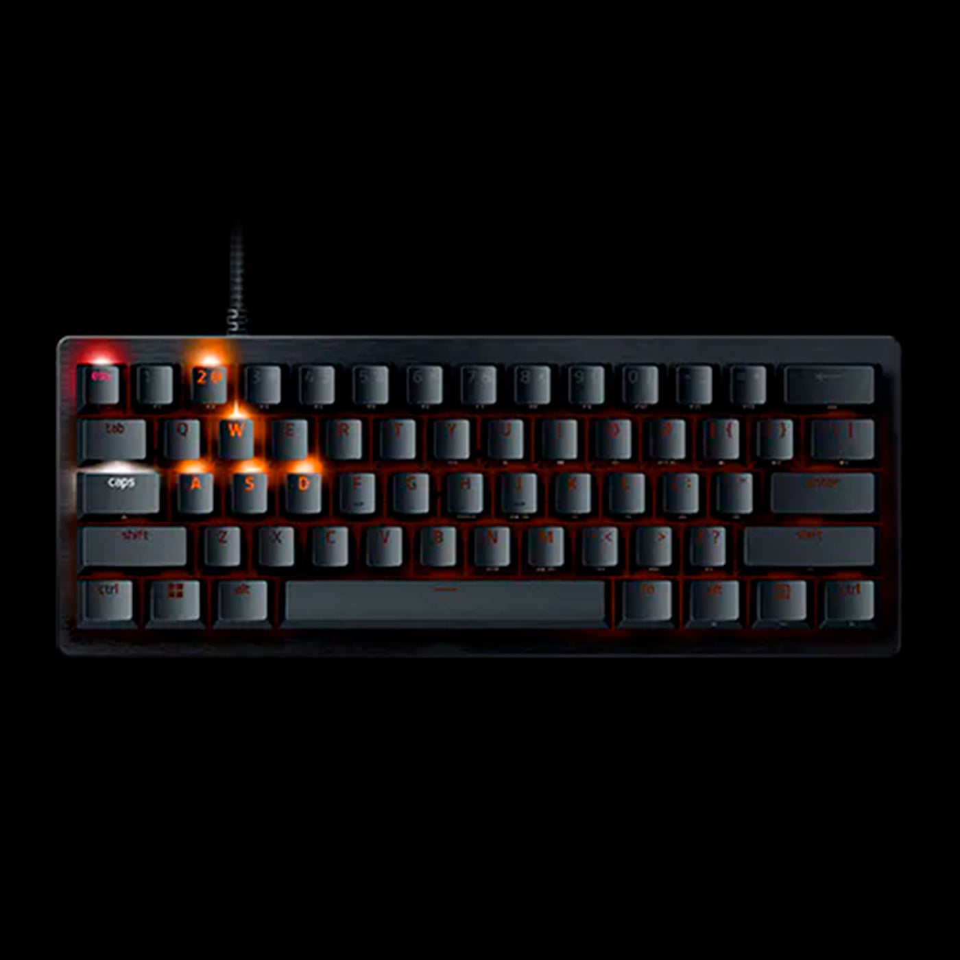 Teclado gamer Razer Huntsman v3 pro mini optomecanico switch análogo US Chroma - Achorao