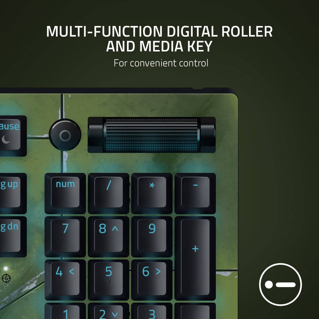 Teclado Razer Blackwidow V3 Halo Infinite Ed Mech Green Switch(P163B) - Achorao