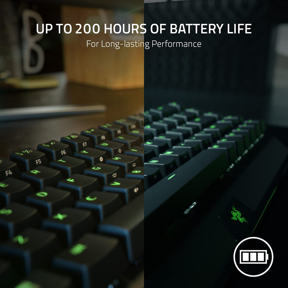 Teclado Razer Blackwidow V3 Mini 65% Mechanical RGB Inalambrico(P163B) - Achorao