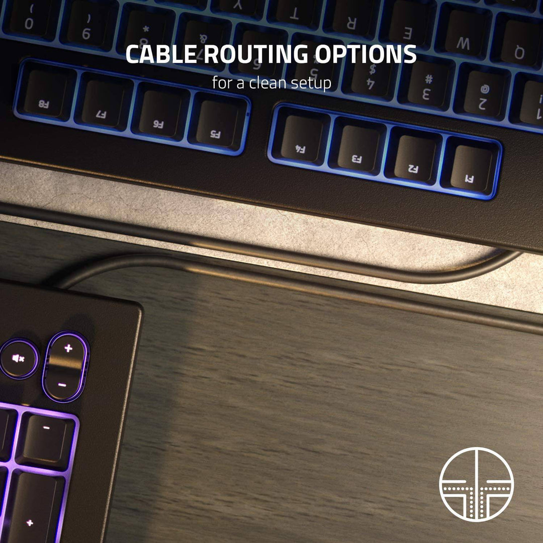 Teclado Razer Cynosa V2 Membrane Botones Media Chroma(P163B) - Achorao