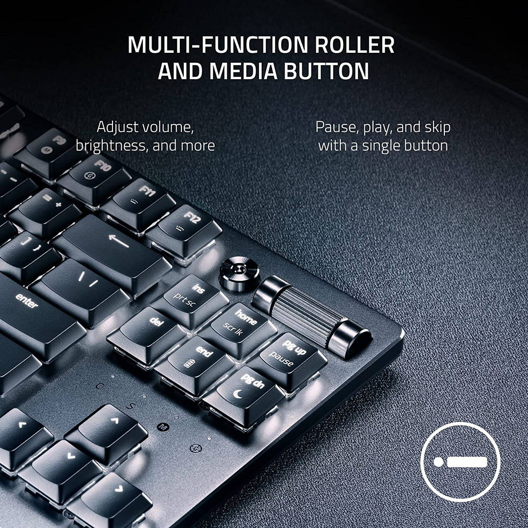 Teclado Razer Deathstalker V2 Pro TKL Wireless Switch Rojo(P163B) - Achorao