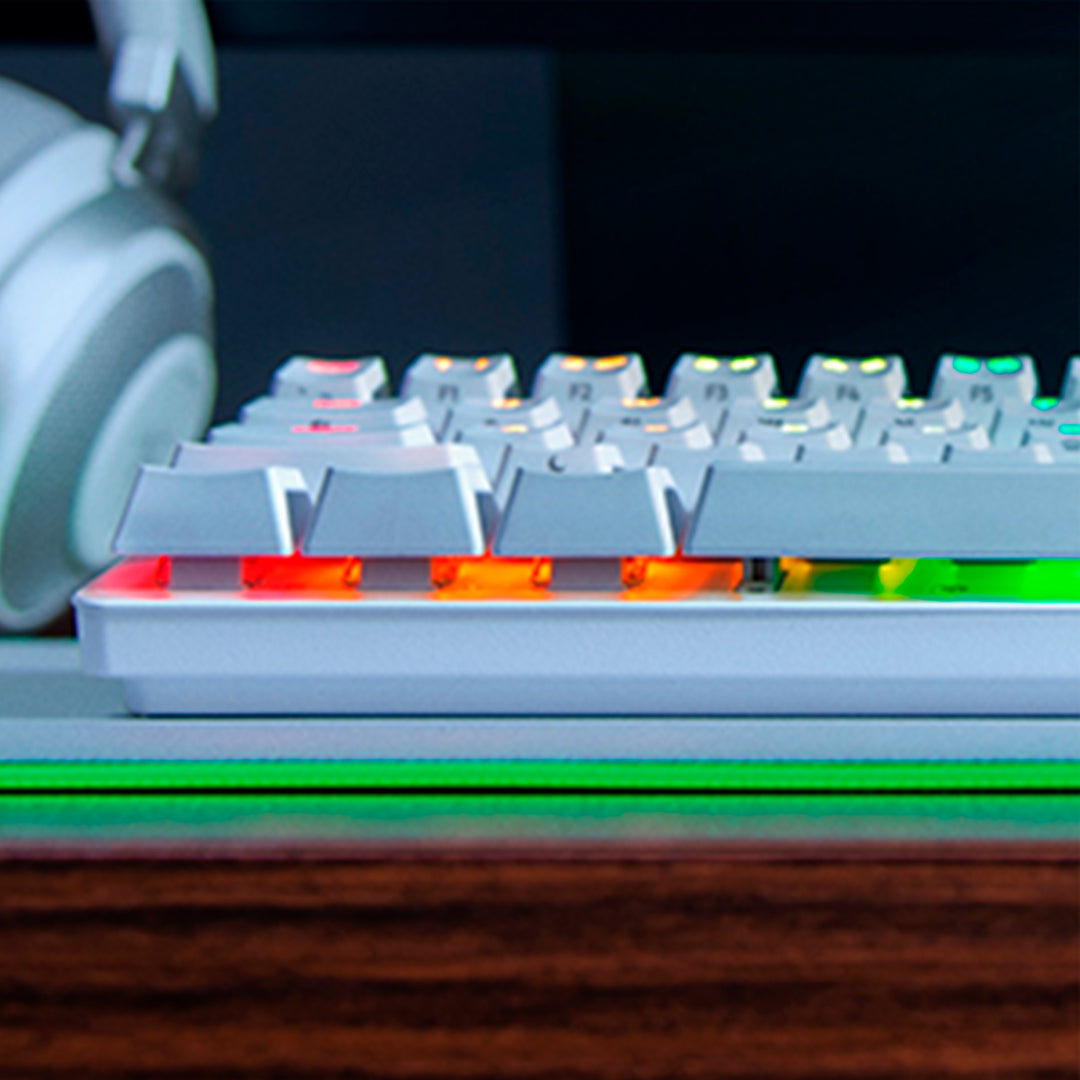 Teclado Razer Huntsman Mini Opto Switch Purpura US Mercury - Achorao