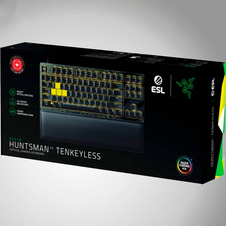 Teclado Razer Huntsman V2 TKL Edición ESL de Colección(P163B) - Achorao