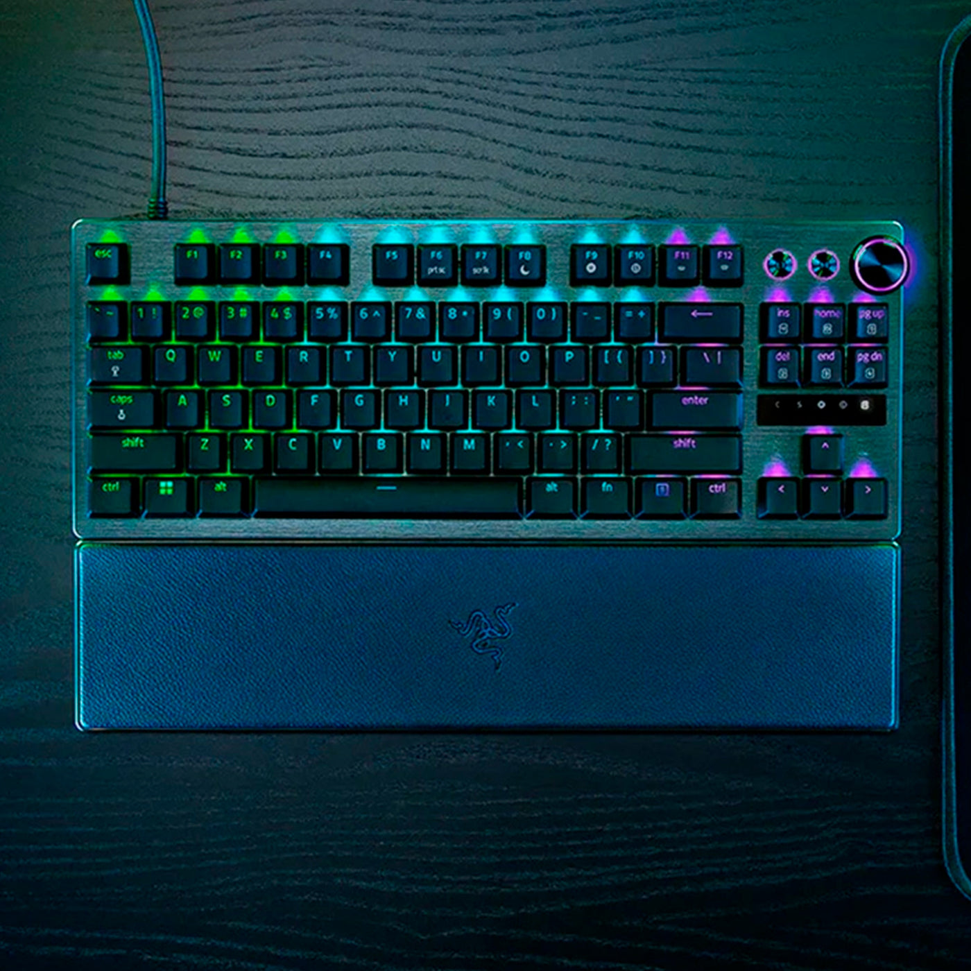 Teclado Razer Huntsman V3 PRO TKL Analog Switch Optical US Chroma Black - Achorao