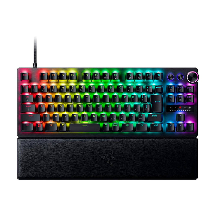 Teclado Razer Huntsman V3 PRO TKL Analog Switch Optical US Chroma Black - Achorao