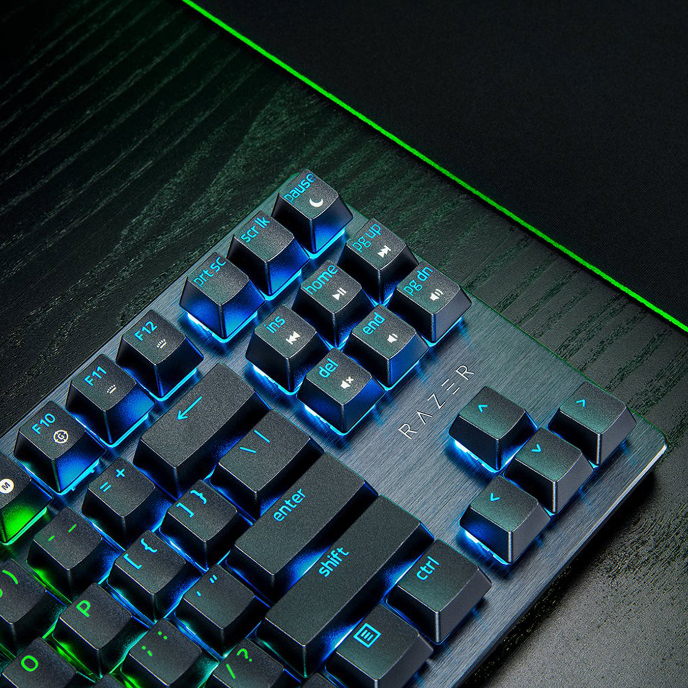 Teclado Razer Huntsman V3 X Tkl Opto Mechanical Switch Purple Español Negro - Achorao