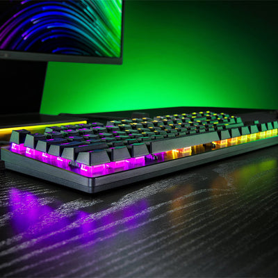 Teclado Razer Huntsman V3 X Tkl Opto Mechanical Switch Purple Español Negro - Achorao