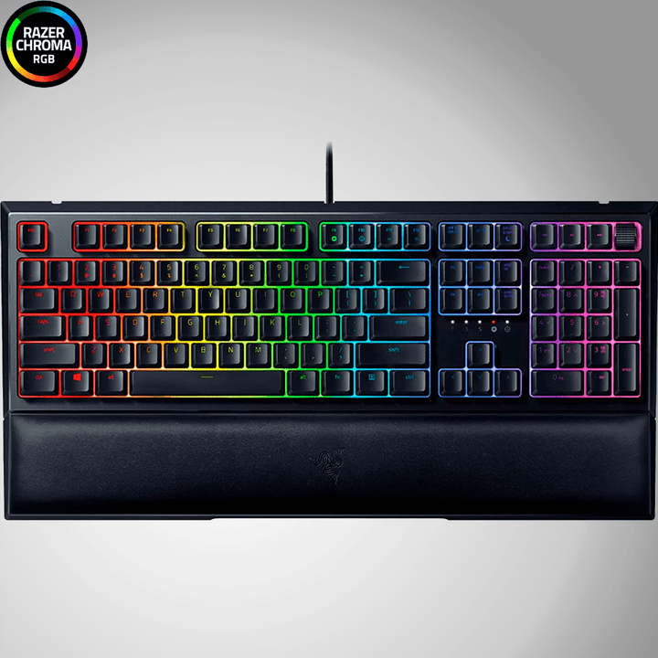Teclado Razer Ornata V2 RGB Mecha-Membrane Chroma Black(P163B) - Achorao