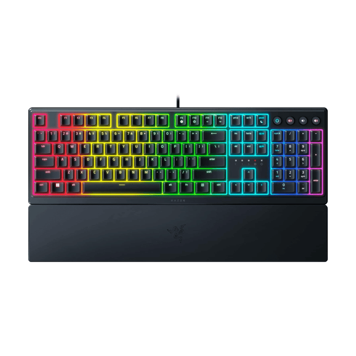 Teclado Razer Ornata V3 Mecha-Membrana Switches US Low Profile Chroma (P163B) - Achorao