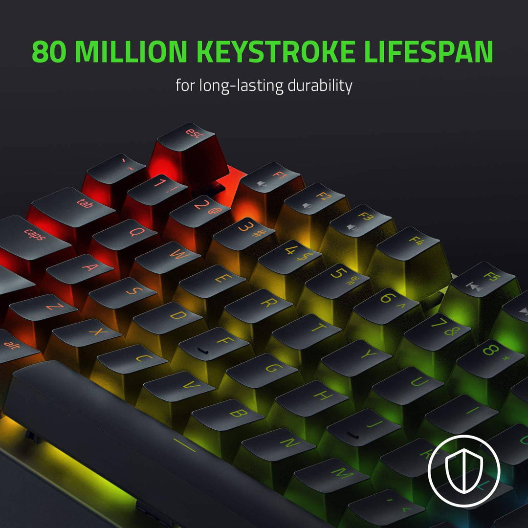 TECLADO SP RAZER BLACKWIDOW V3 TKL MECHANICAL YELLOW SWITCH CHROMA - Achorao