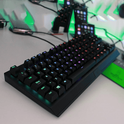 Teclado Sp  Razer Blackwidow V3 TKL RGB Mecánico Chroma green switch(P163B) - Achorao